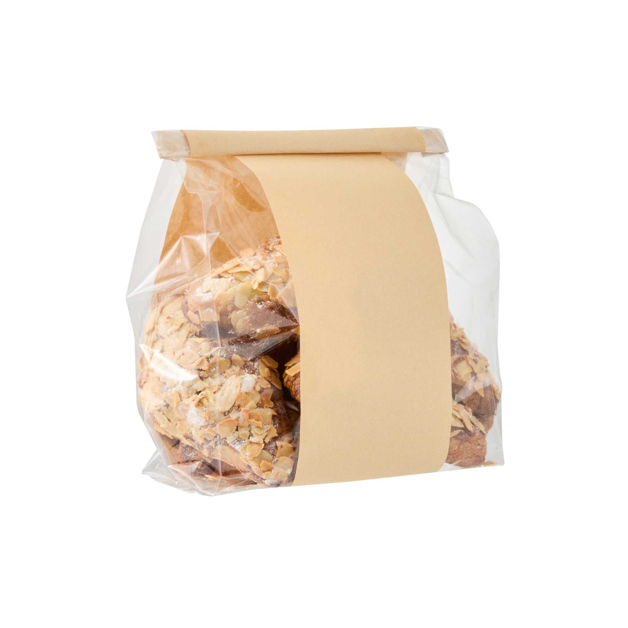 Bag Tek Kraft Paper Bakery Tin Tie Bag - 8 1/4" x 4" x 13 3/4" - 100 count box