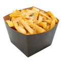 Bio Tek Square Black Paper Snack Box - 4 1/4" x 4 1/4" x 3 1/4" - 200 count box