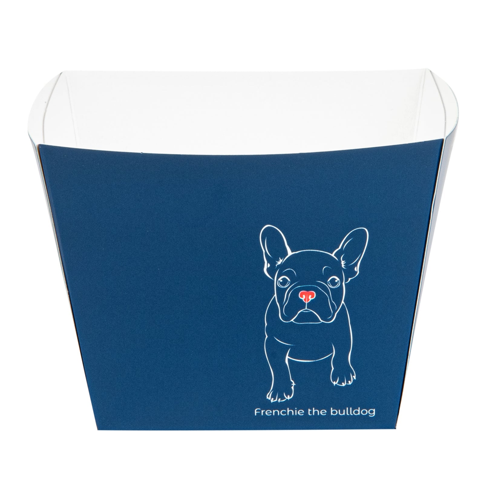Bio Tek Square Frenchie Paper Snack Box - 4 1/4" x 4 1/4" x 3 1/4" - 200 count box