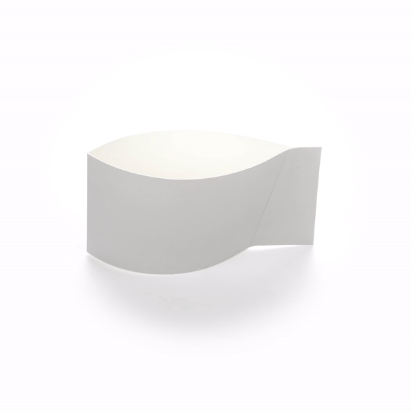 Restpresso Gray Paper Coffee Cup Sleeve - with Handle, Fits 12 / 16 / 20 oz Cups - 50 count box