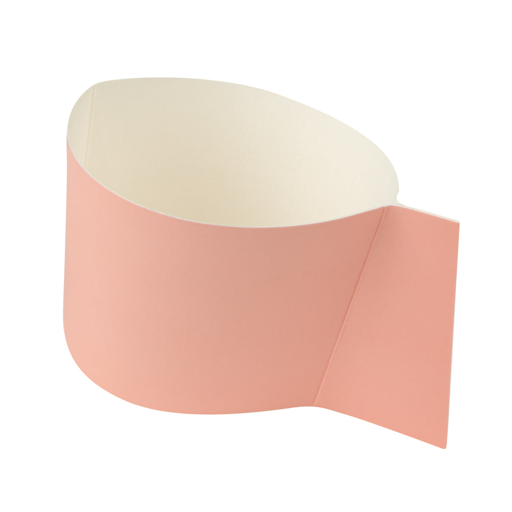 Restpresso Nude Paper Coffee Cup Sleeve - with Handle, Fits 12 / 16 / 20 oz Cups - 50 count box