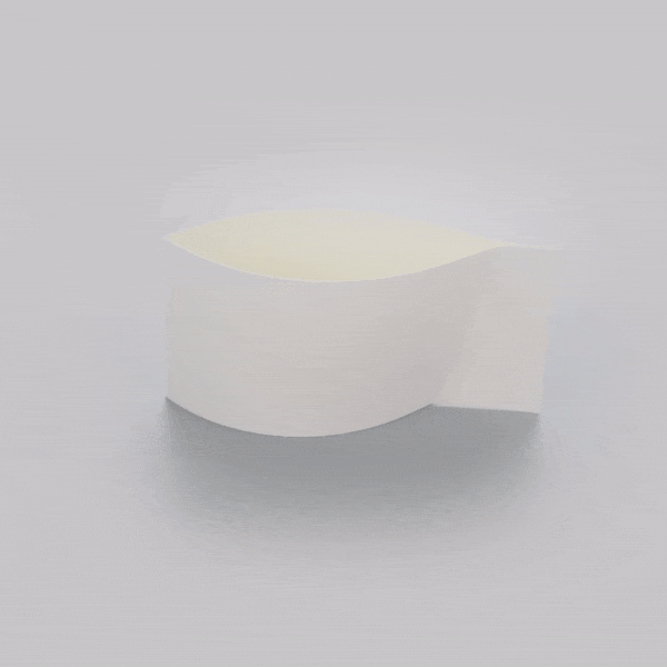 Restpresso White Paper Coffee Cup Sleeve - with Handle, Fits 12 / 16 / 20 oz Cups - 50 count box