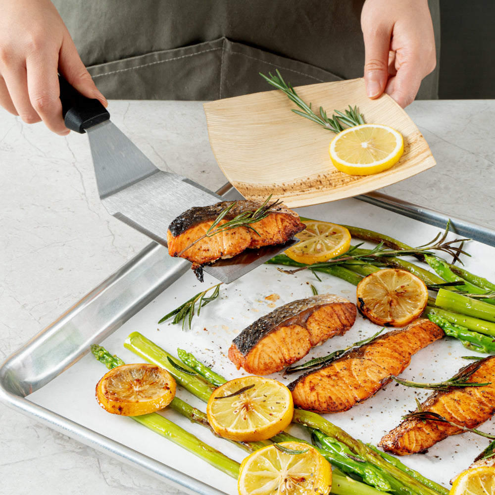 Pastry Tek White Parchment Paper Half Size Sheet Pan Liner - Silicone Coated - 12" x 16" - 1000 count box