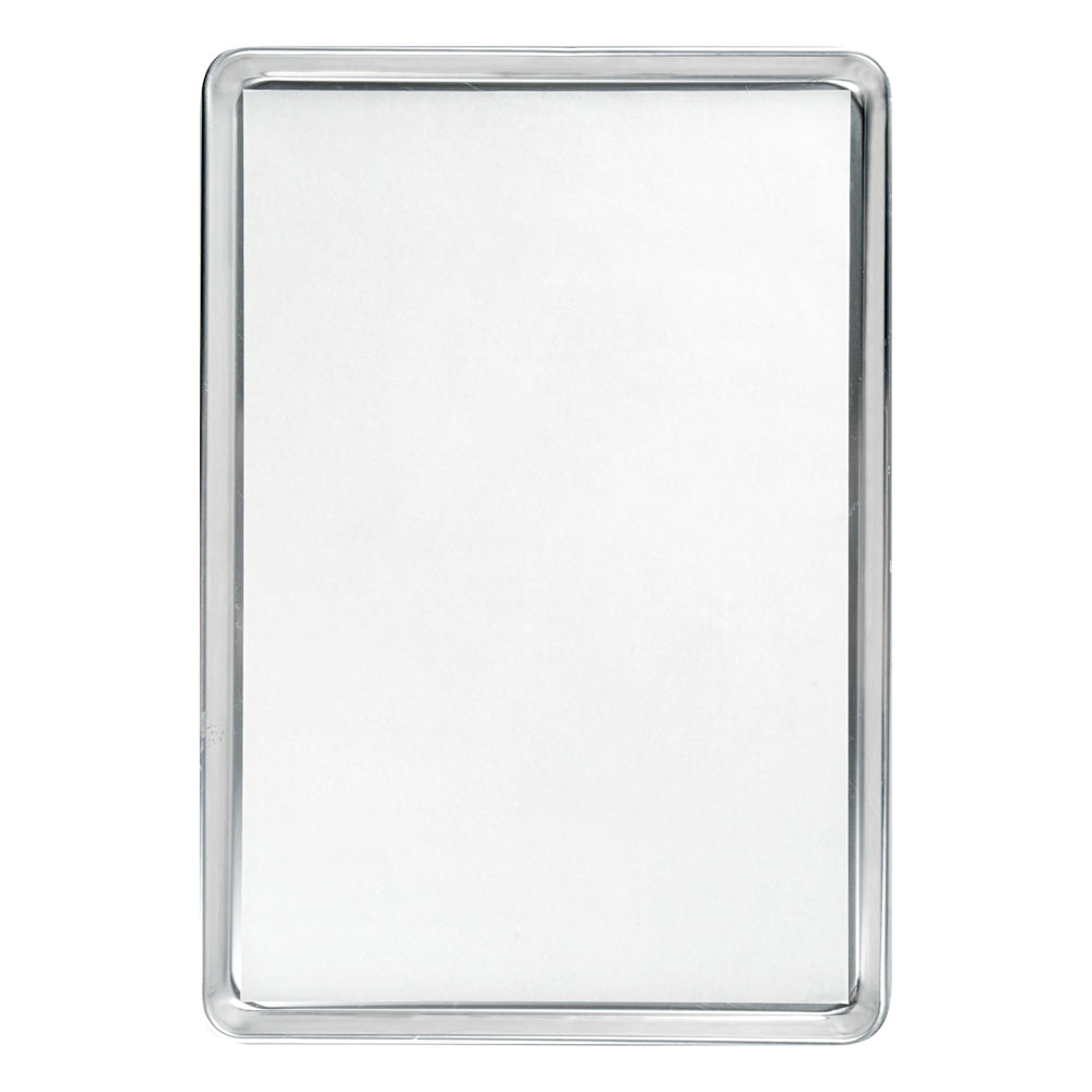 Pastry Tek White Parchment Paper Full Size Sheet Pan Liner - Silicone Coated, Compostable - 16" x 24" - 1000 count box