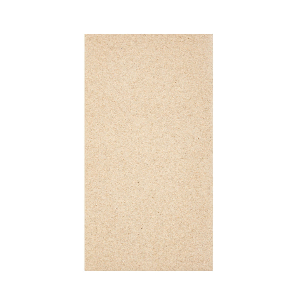 Saving Nature Rectangle Kraft Paper Dinner Napkin - 2-Ply - 17" x 15" - 3000 count box