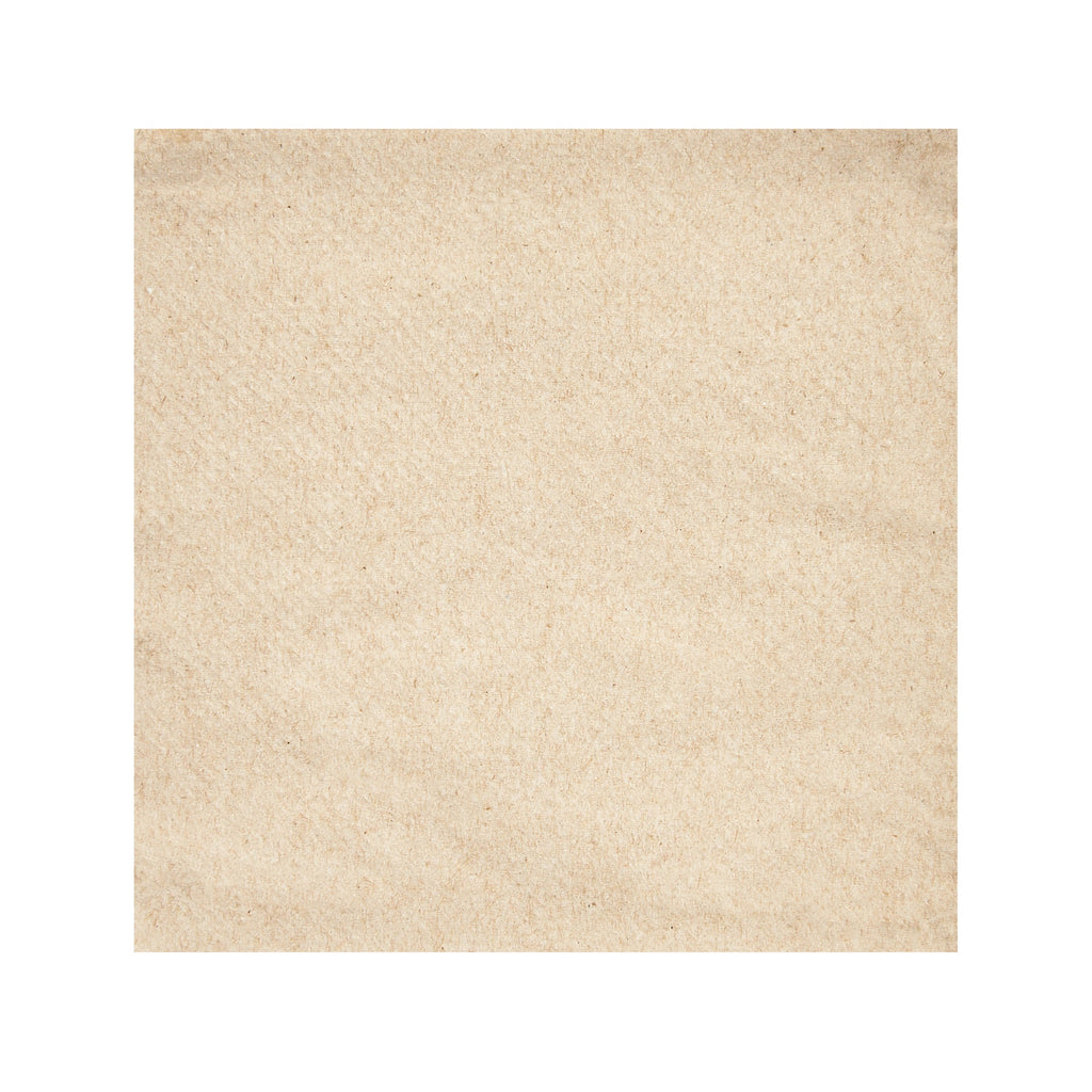 Saving Nature Square Kraft Paper Cocktail Napkin - 1-Ply - 9" x 9" - 4000 count box