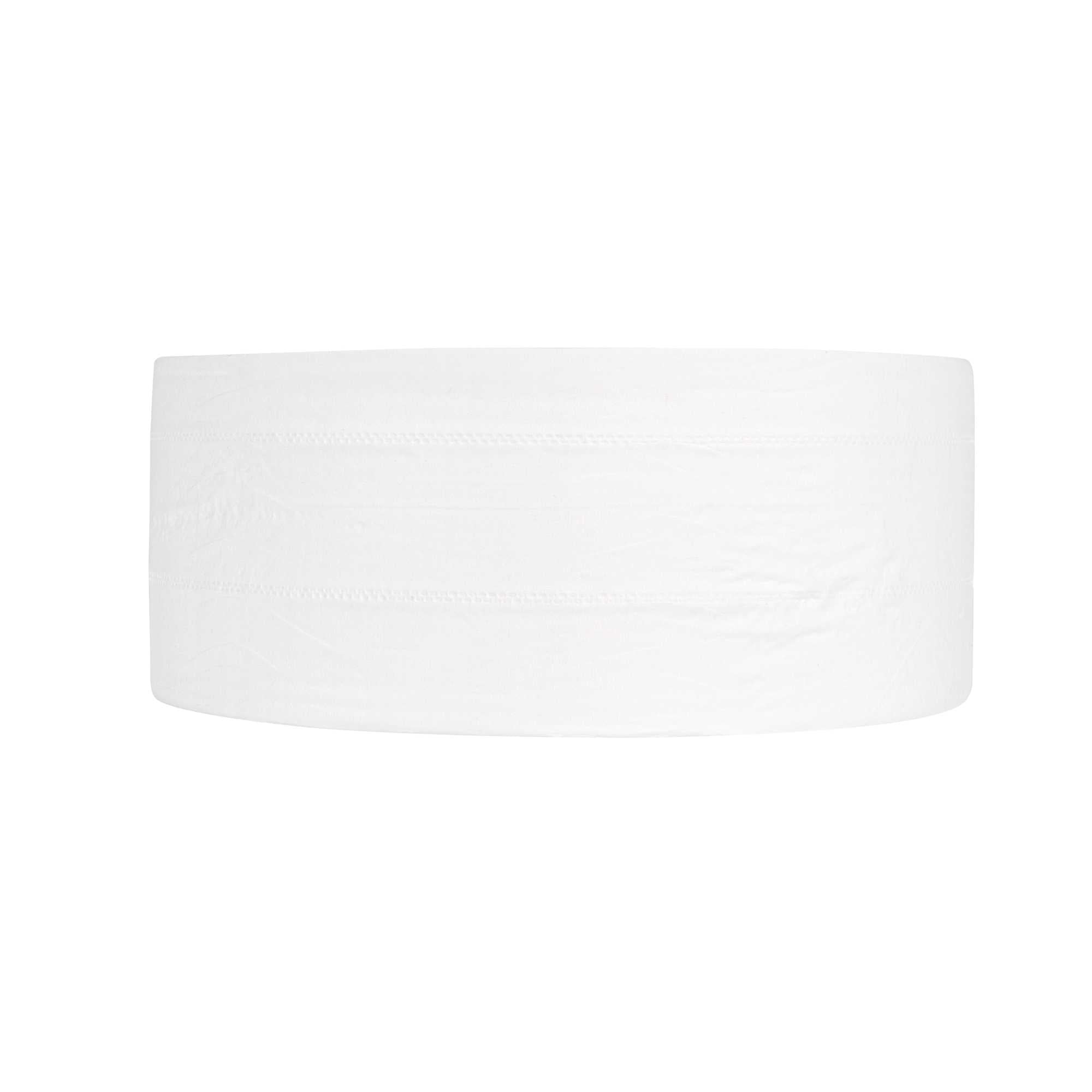 Clean Tek Professional White Toilet Paper Roll - 3-Ply - 655' x 3 3/4" - 12 count box