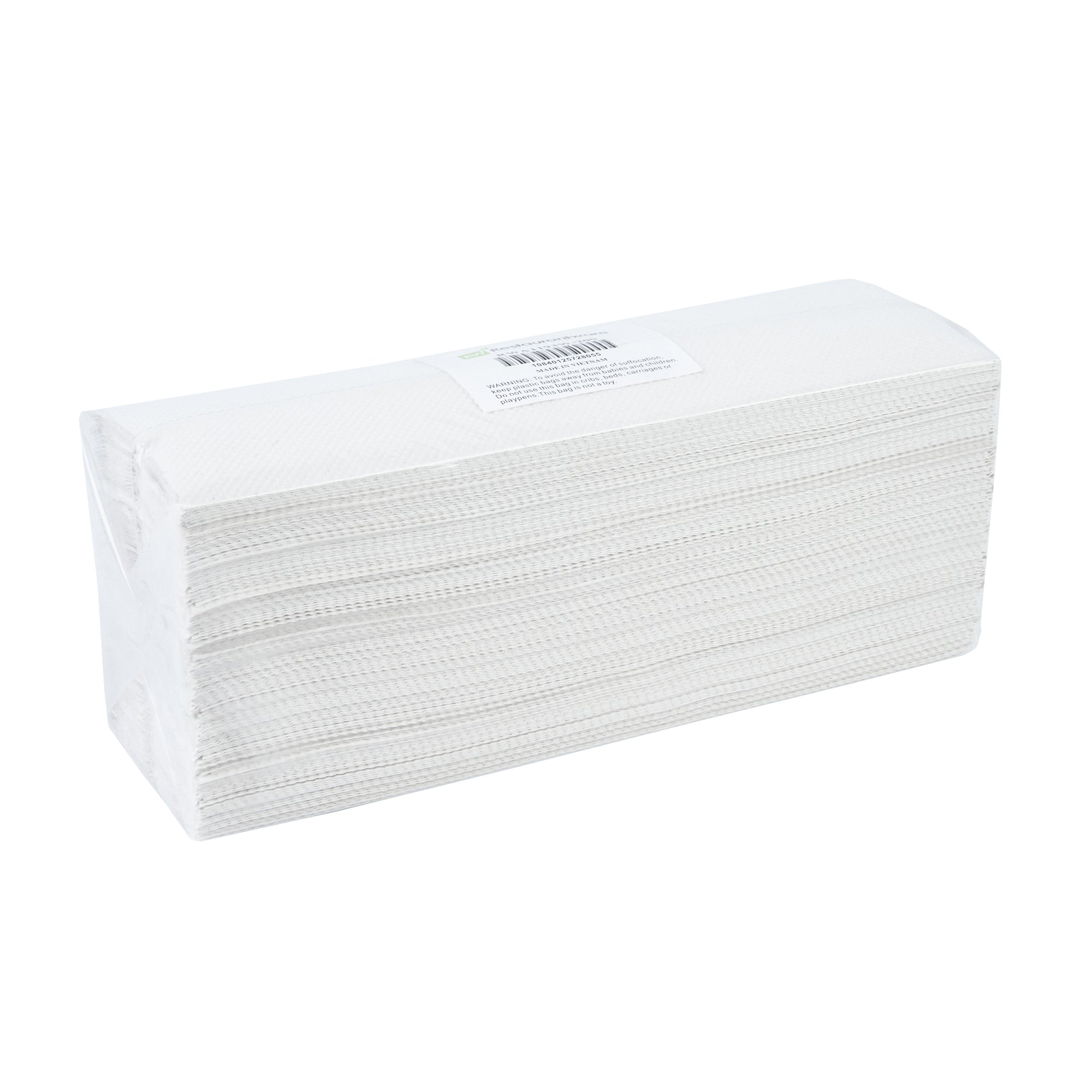 Clean Tek Professional White C-Fold Paper Towel - 1-Ply - 11 1/2" x 9 1/2" - 200 count box