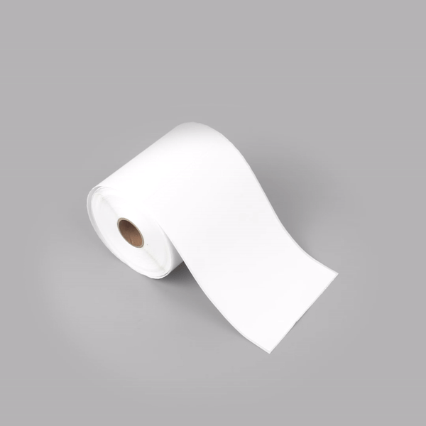 Label Tek White Paper Direct Thermal Label - 6" x 4" - 250 Labels x 1 Roll