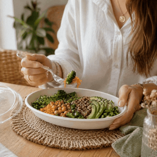 Pulp Safe No PFAS Added 26 oz Oval White Sugarcane / Bagasse Salad Plate - Home Compostable - 9 1/4" x 6" x 1 1/2" - 100 count box