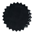 Luxenap Square Black Paper Napkin - 2-Ply, Micropoint - 15 1/2" x 15 1/4" - 50 count box