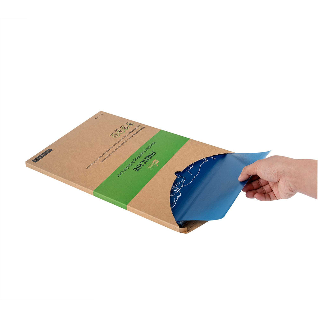 Chef 101 No PFAS Added Frenchie Paper Food Wrap and Basket Liner - Greaseproof, Compostable - 15" x 11" - 2000 count box