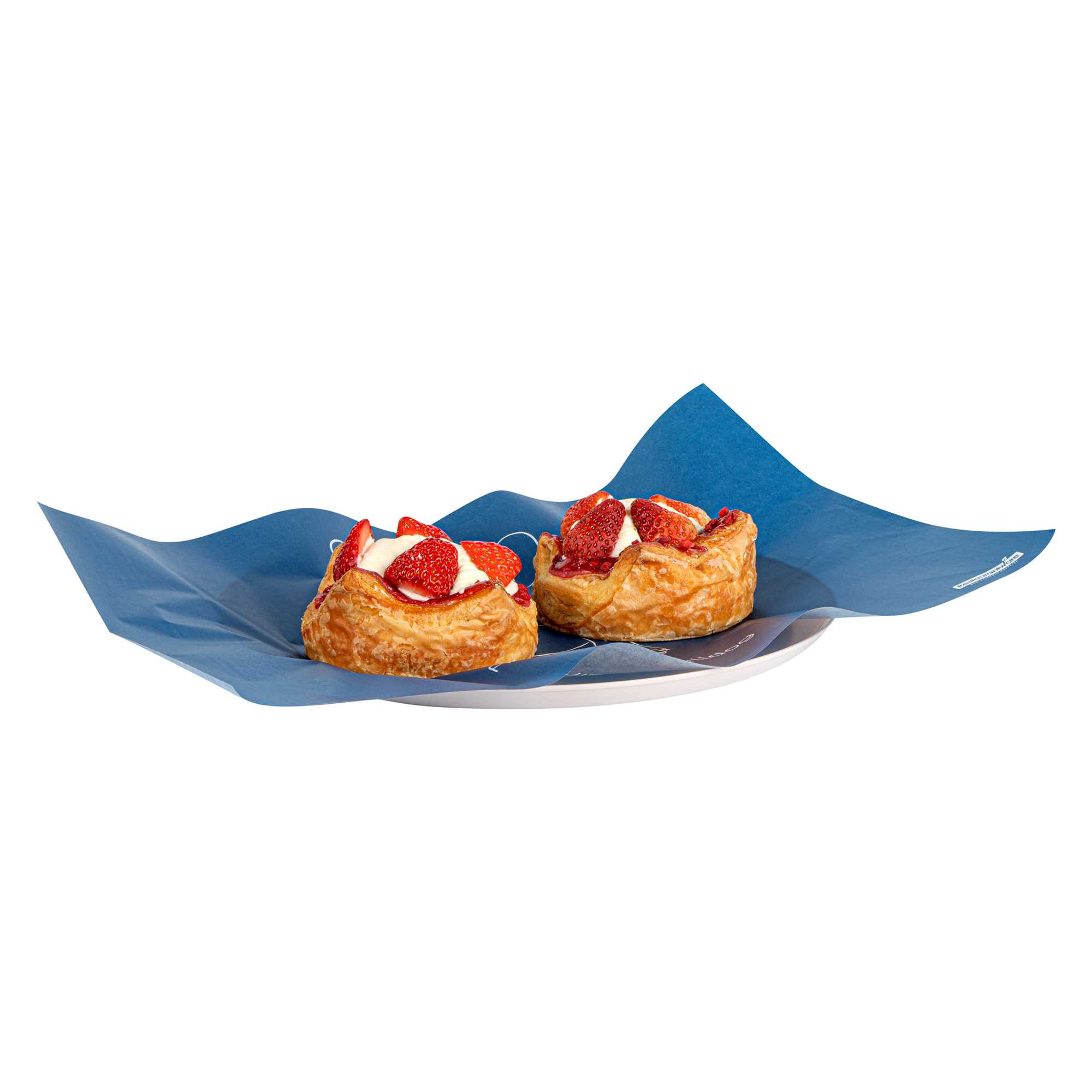 Chef 101 No PFAS Added Frenchie Paper Food Wrap and Basket Liner - Greaseproof, Compostable - 15" x 11" - 2000 count box