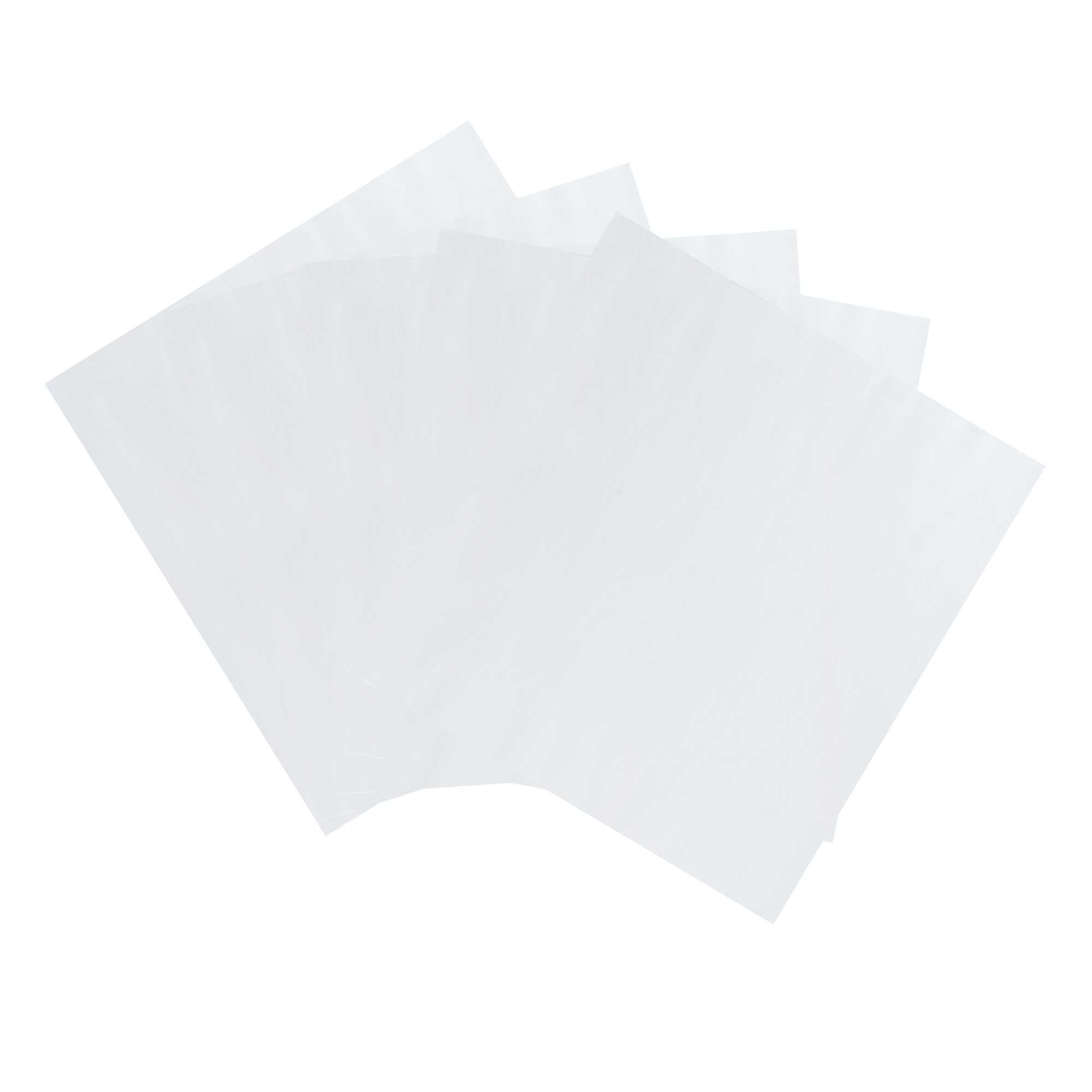 Chef 101 No PFAS Added White Paper Bakery Wrap and Basket Liner - Greaseproof - 12" x 12" - 2000 count box