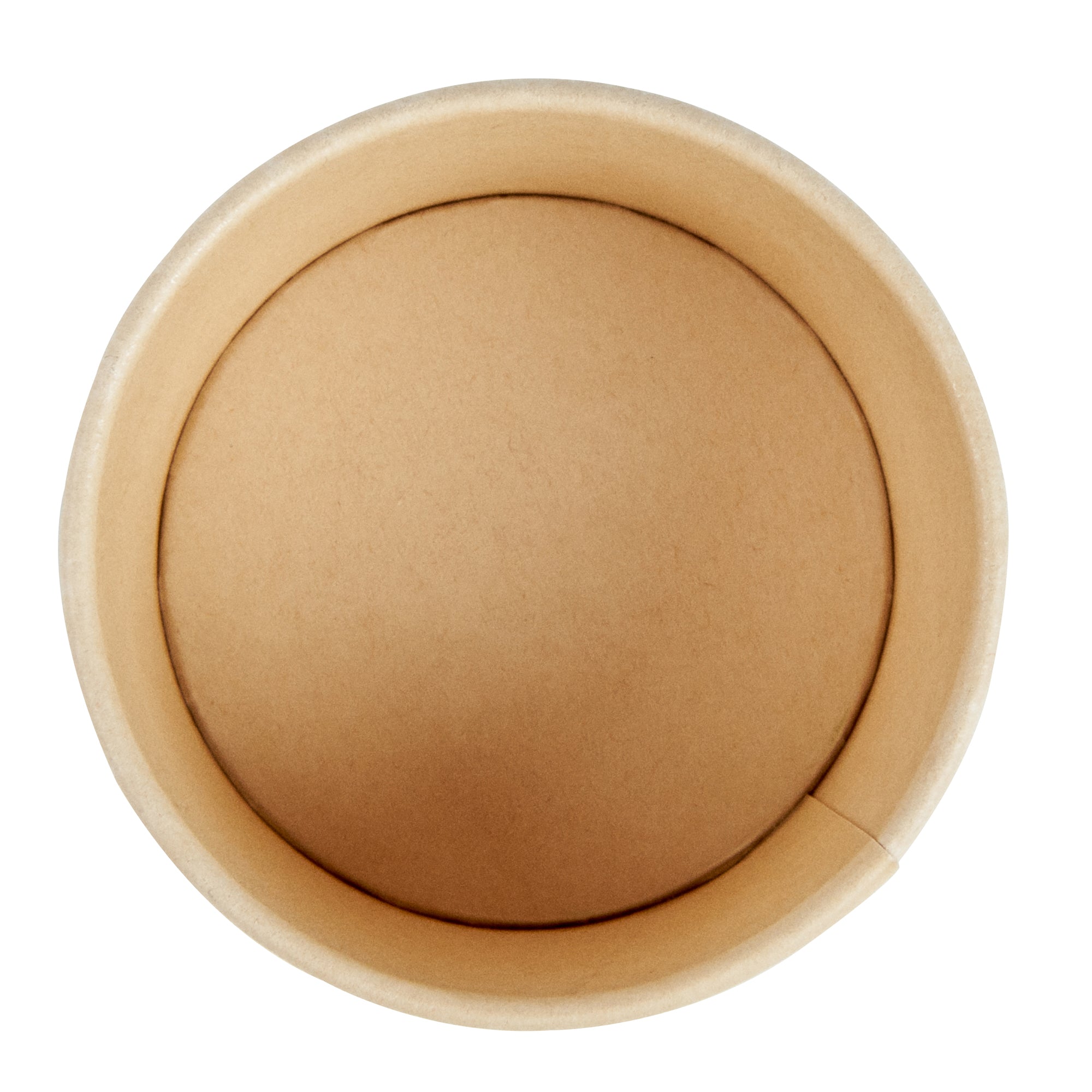 Sustain 3 oz Round Bamboo Paper To Go Cup - with PLA Lining, Compostable - 3" x 3" x 1 3/4" - 50 count box