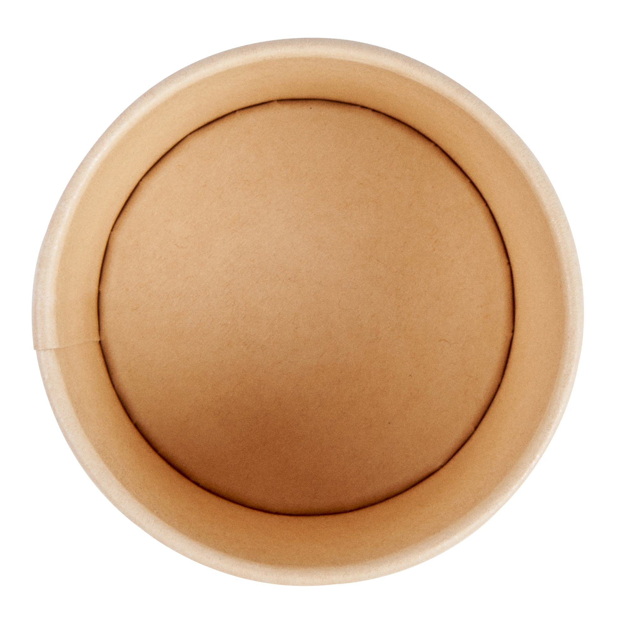 Sustain 4 oz Round Bamboo Paper To Go Cup - with PLA Lining, Compostable - 3" x 3" x 2 1/2" - 200 count box