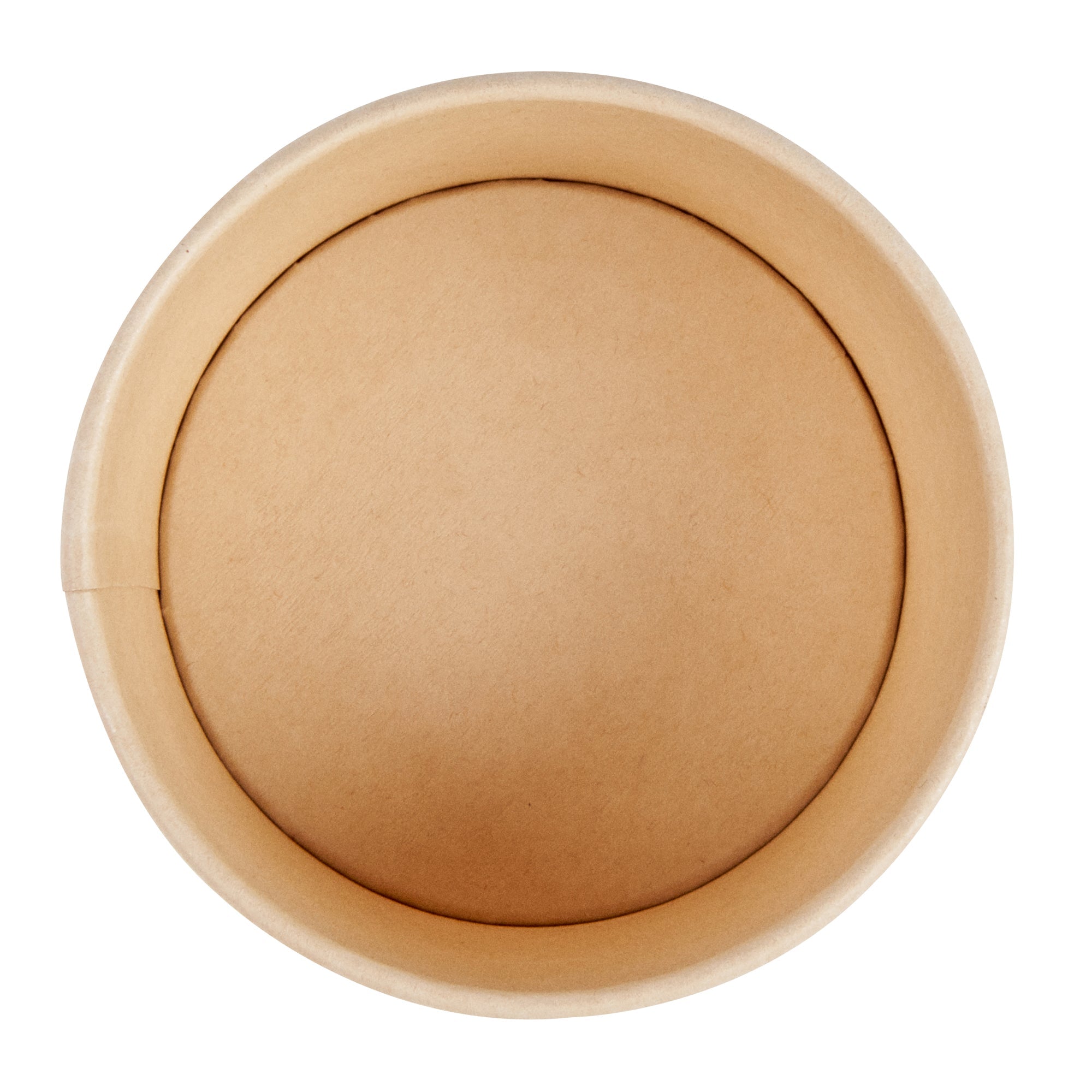 Sustain 8 oz Round Bamboo Paper To Go Cup - with PLA Lining, Compostable - 3 3/4" x 3 3/4" x 2 1/4" - 200 count box
