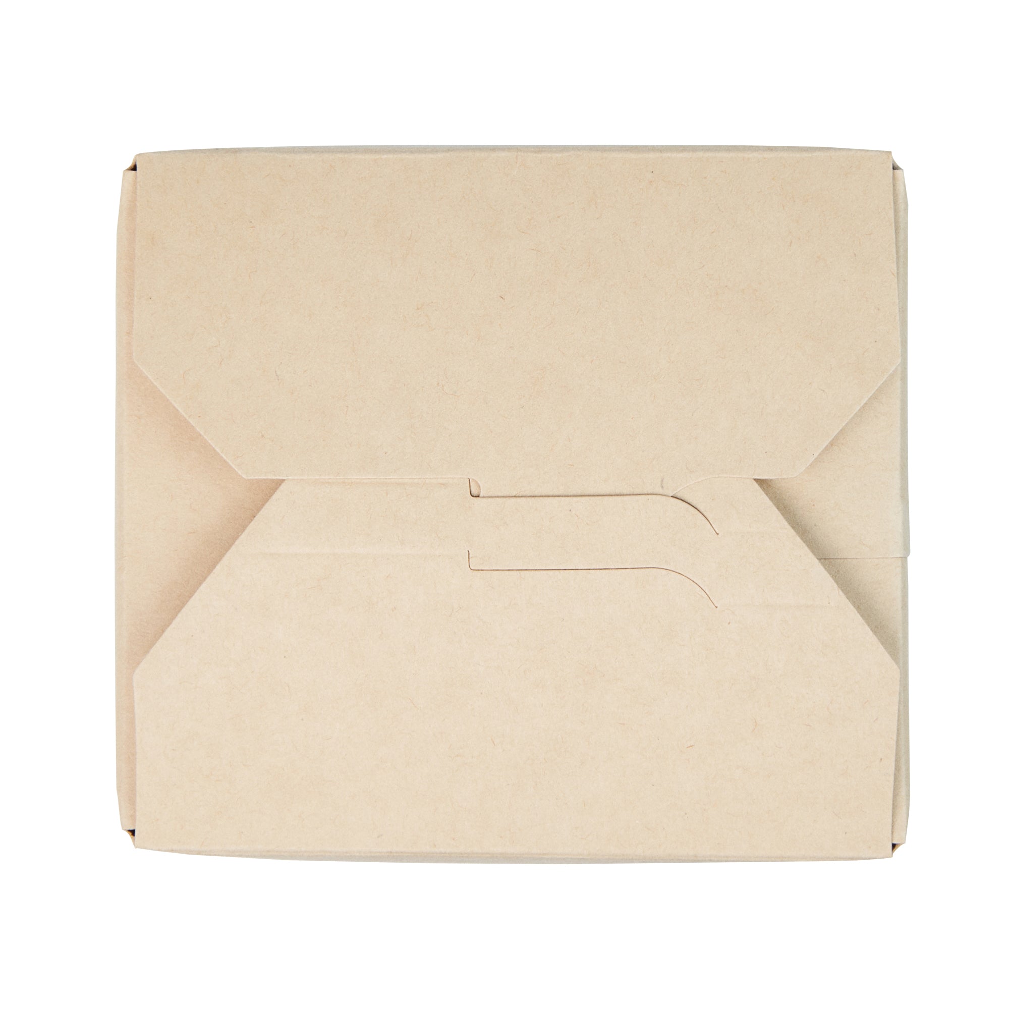 Sustain 26 oz Round Bamboo Paper Noodle Take Out Container - with PLA Lining, Compostable - 4" x 3 1/2" x 3 3/4" - 50 count box