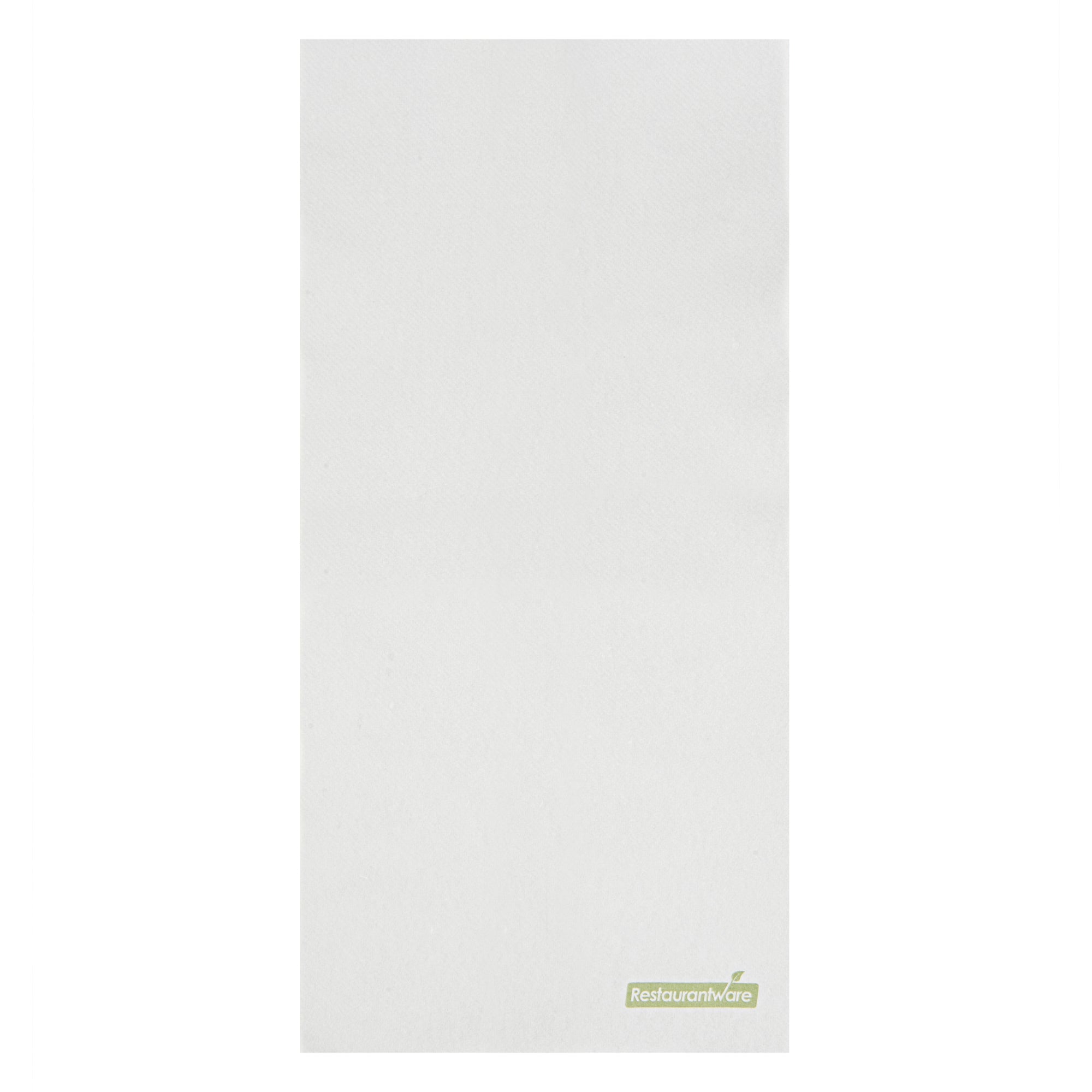 Luxenap Rectangle White Paper Linen-Feel Guest Towel / Napkin - Air Laid - 15 3/4" x 7 3/4" - 600 count box
