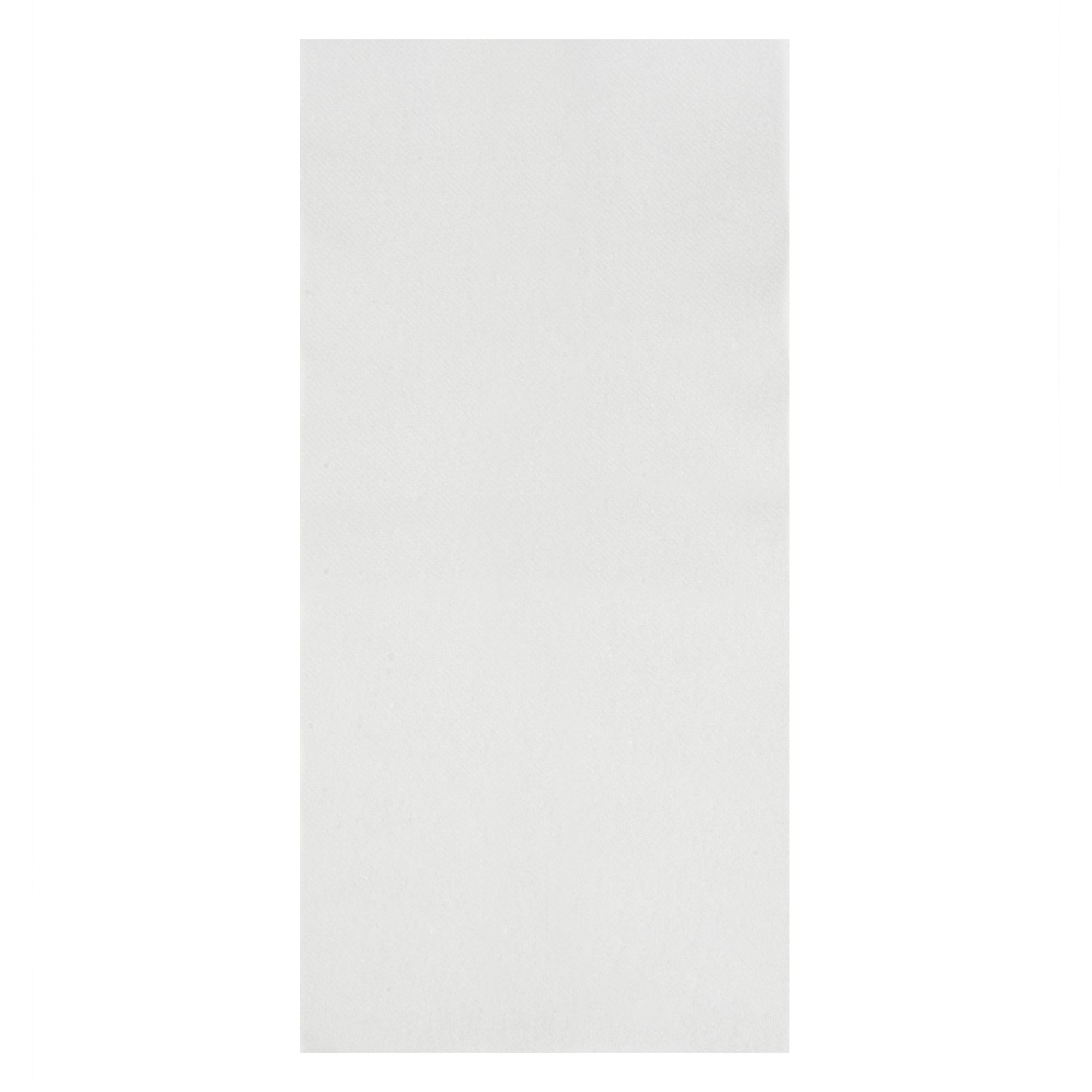 Luxenap Rectangle White Paper Linen-Feel Guest Towel / Napkin - Air Laid - 15 3/4" x 7 3/4" - 600 count box