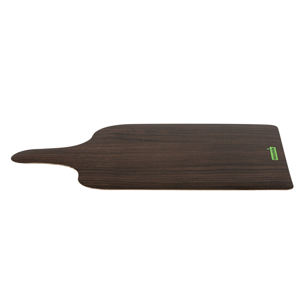 Cater Tek Dark Cheese / Charcuterie Board - Faux Wood - 11 3/4" x 7" - 10 count box