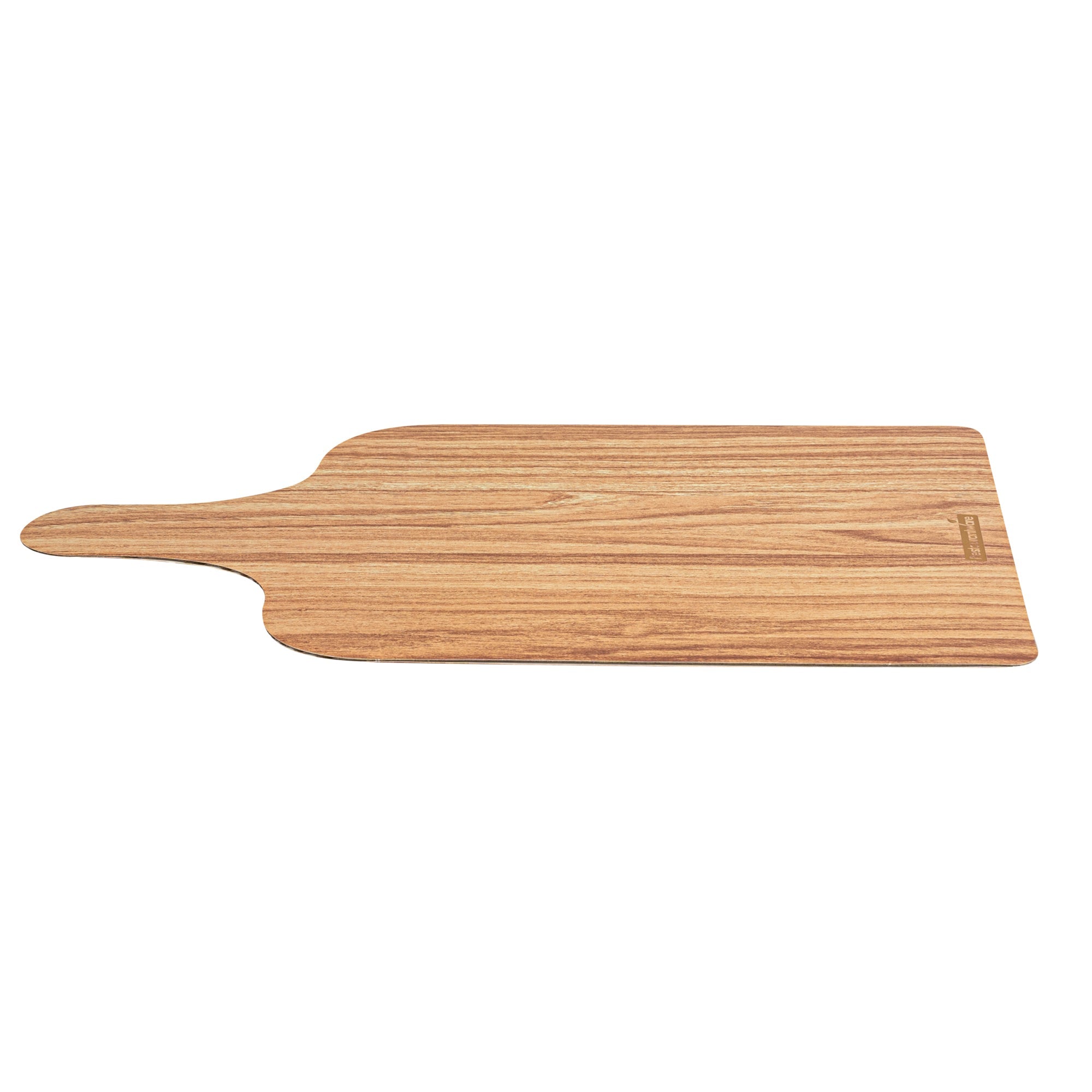 Cater Tek Natural Cheese / Charcuterie Board - Faux Wood - 11 3/4" x 7" - 10 count box