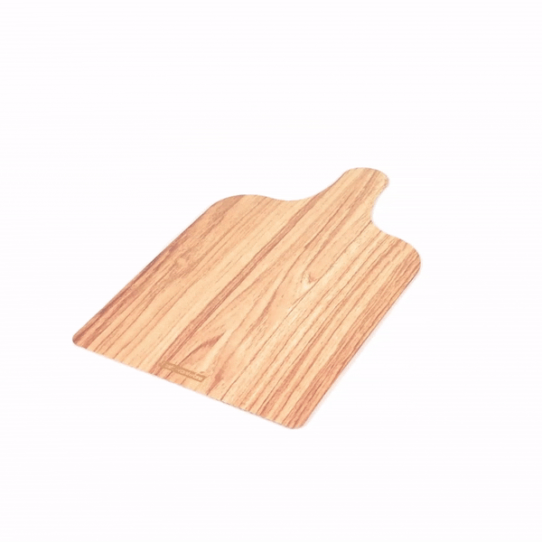 Cater Tek Natural Cheese / Charcuterie Board - Faux Wood - 11 3/4" x 7" - 100 count box