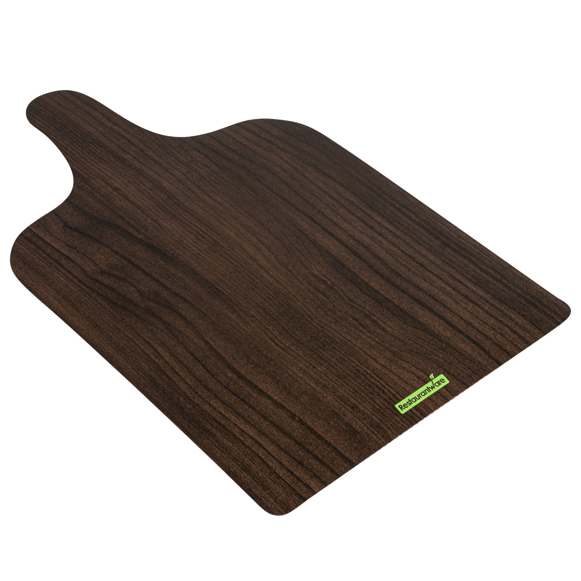 Cater Tek Dark Cheese / Charcuterie Board - Faux Wood - 15 3/4" x 9 3/4" - 100 count box
