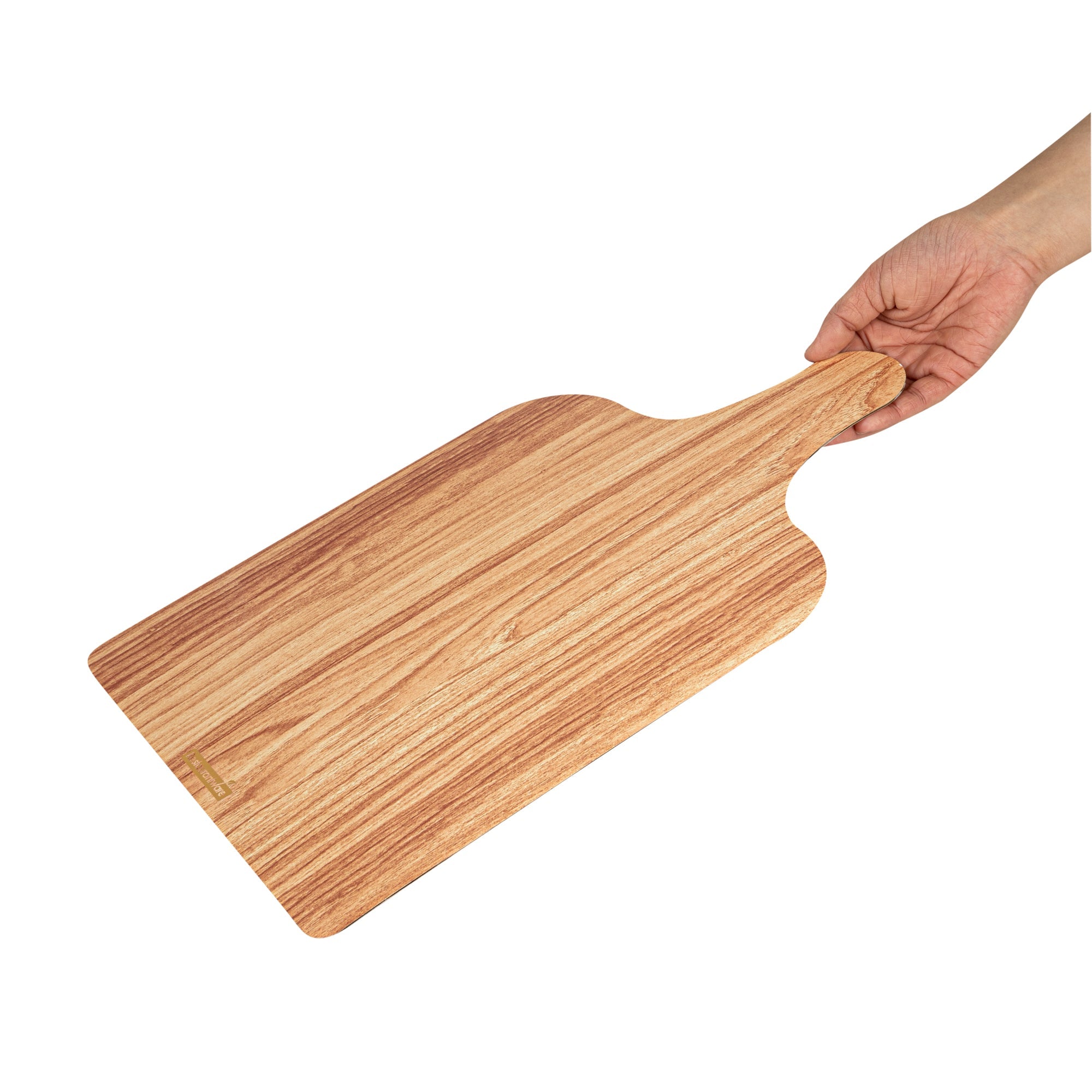 Cater Tek Natural Cheese / Charcuterie Board - Faux Wood - 15 3/4" x 9 3/4" - 10 count box