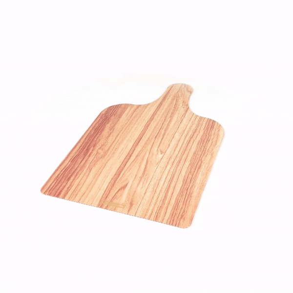 Cater Tek Natural Cheese / Charcuterie Board - Faux Wood - 15 3/4" x 9 3/4" - 100 count box