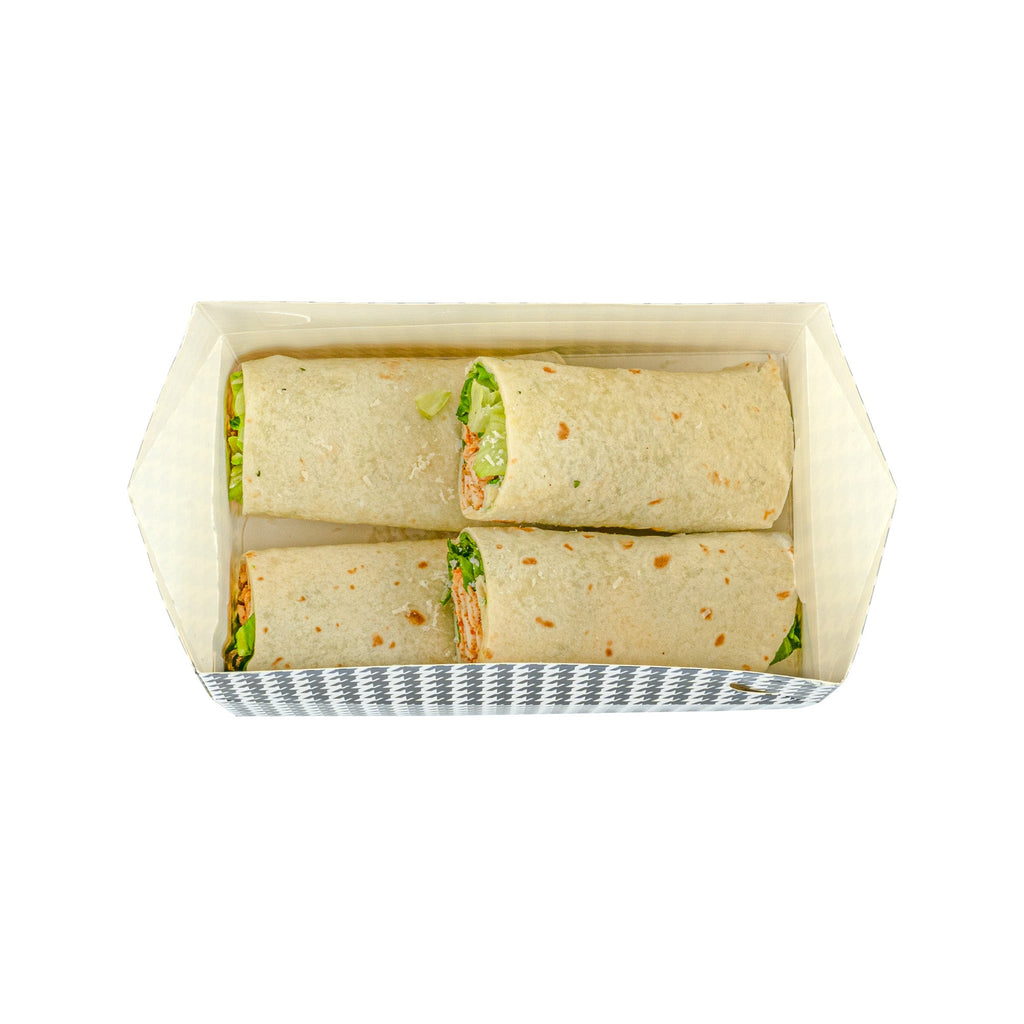 Bio Tek 47 oz Black Houndstooth Paper Lunch / Chicken Box - with Fast Top - 7" x 4 1/2" x 2 3/4" - 100 count box
