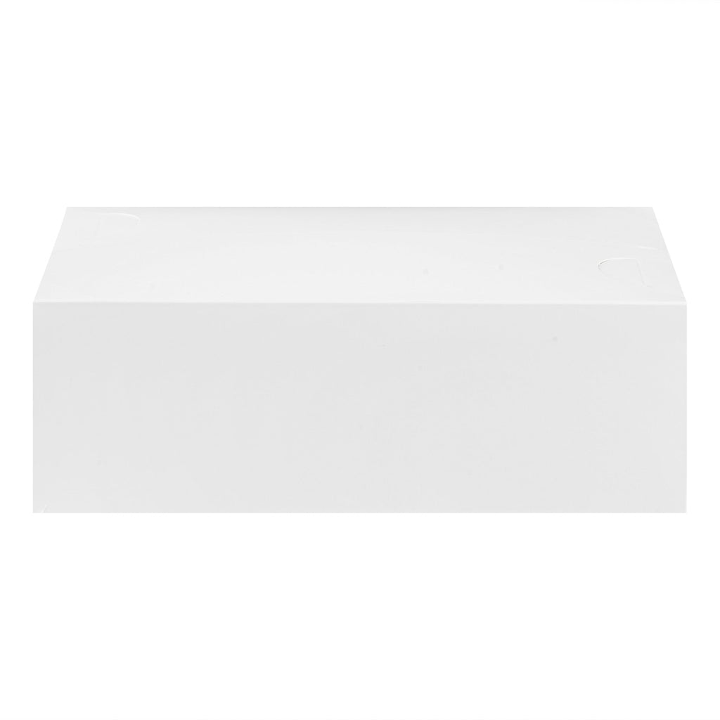 Bio Tek 71 oz White Paper Lunch / Chicken Box - with Fast Top - 8 3/4" x 5" x 3" - 400 count box