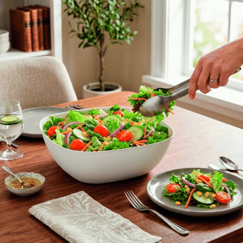 Pulp Safe Modular No PFAS Added 190 oz White Sugarcane / Bagasse Bowl - Home Compostable - 11 3/4" x 11 3/4" x 4" - 100 count box