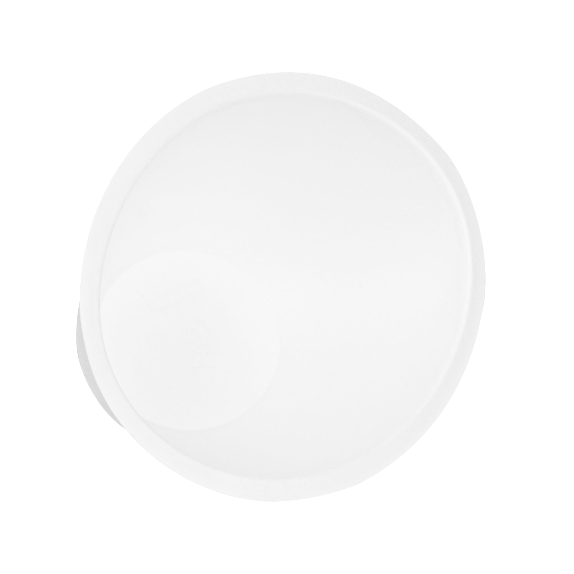 Pulp Safe No PFAS Added 27 oz Oval White Sugarcane / Bagasse Bowl - Home Compostable - 8 3/4" x 6 3/4" x 3 1/4" - 100 count box