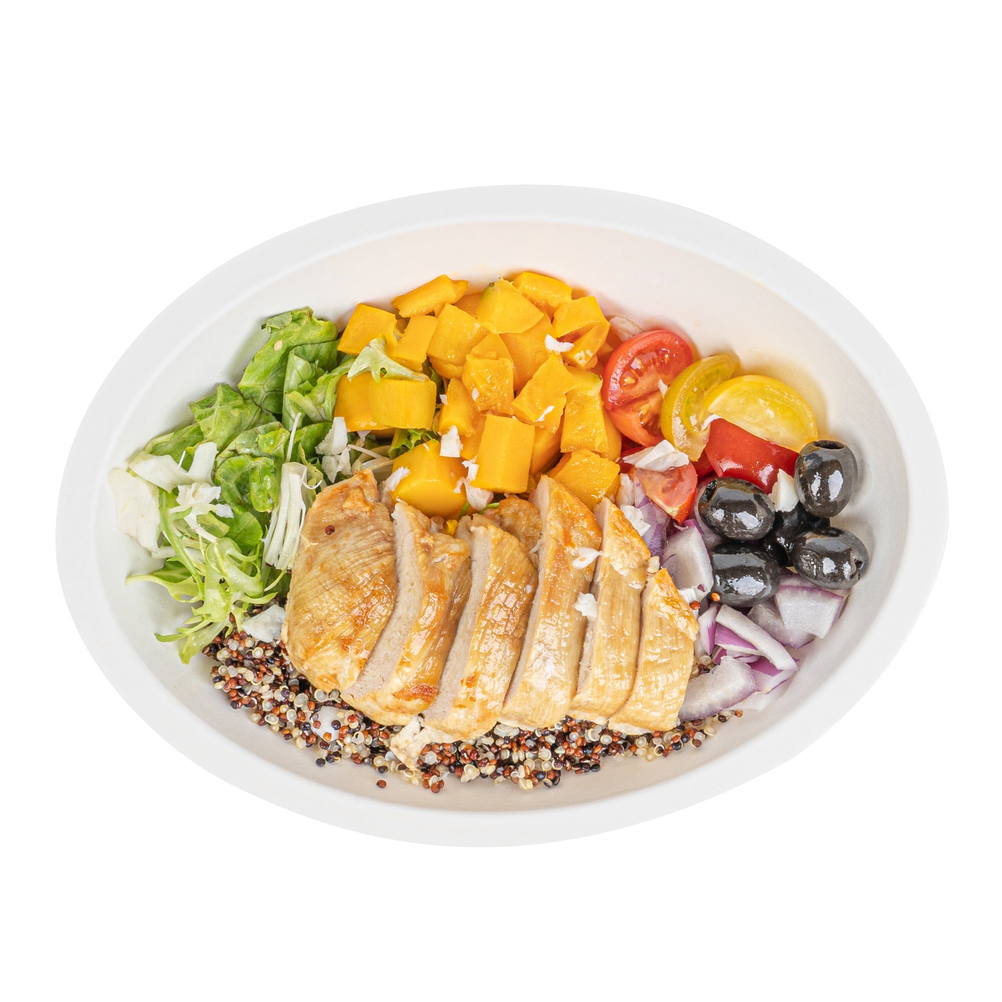 Pulp Safe No PFAS Added 16 oz Oval White Sugarcane / Bagasse Bowl - Home Compostable - 8 3/4" x 6 3/4" x 2 1/4" - 25 count box