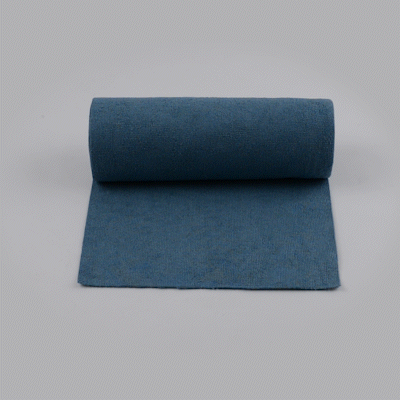 Clean Tek Professional Teal Microfiber General Purpose Towel Roll - Tear Away - 11 3/4" x 11 3/4" - 30 count box