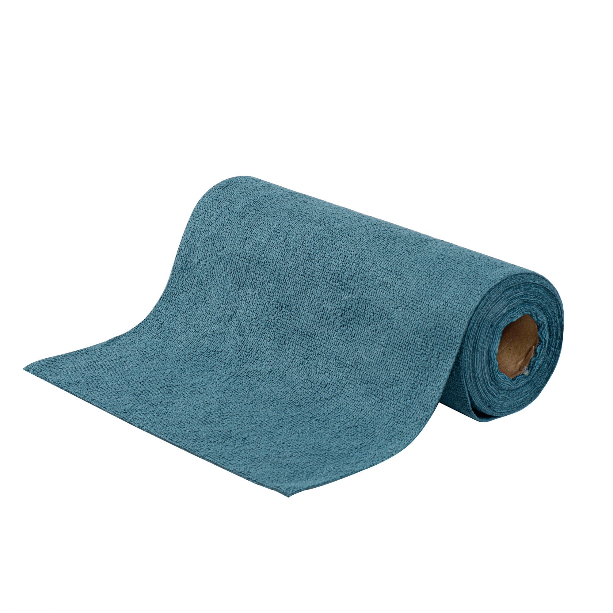 Clean Tek Professional Teal Microfiber General Purpose Towel Roll - Tear Away - 11 3/4" x 11 3/4" - 300 count box