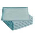 Clean Tek Professional Light Blue Microfiber Glass Cleaning Cloth - 11 3/4" x 11 3/4" - 2 count box