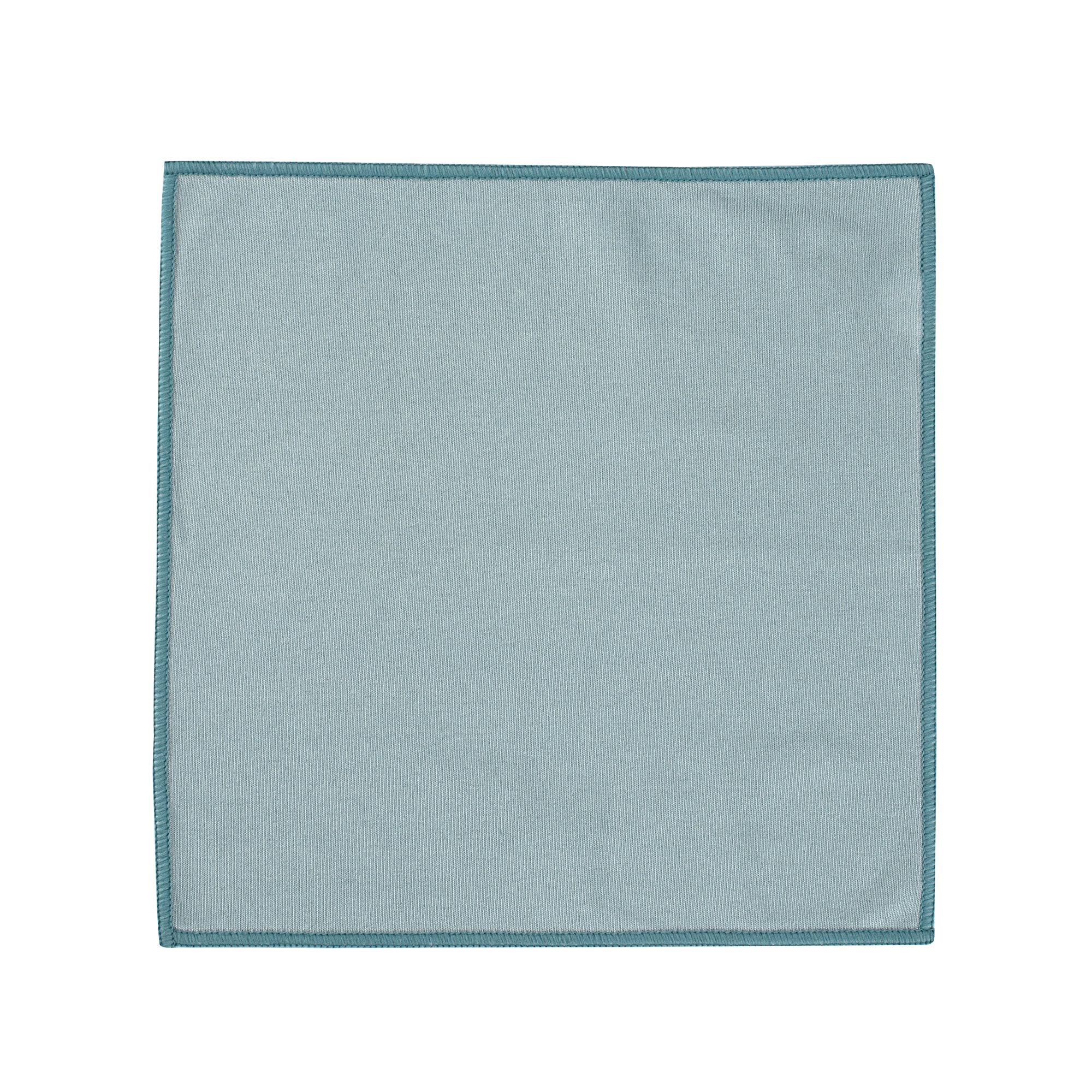 Clean Tek Professional Light Blue Microfiber Glass Cleaning Cloth - 11 3/4" x 11 3/4" - 100 count box