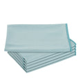 Clean Tek Professional Light Blue Microfiber Glass Cleaning Cloth - 15 3/4" x 15 3/4" - 2 count box