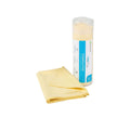 Clean Tek Professional Yellow 3D Chamois Cloth - with Storage Tube - 25 1/4'' x 17'' - 1 count box