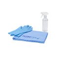 Clean Tek Professional Blue Chamois Cloth - with Storage Tube - 25 1/4'' x 17'' - 1 count box