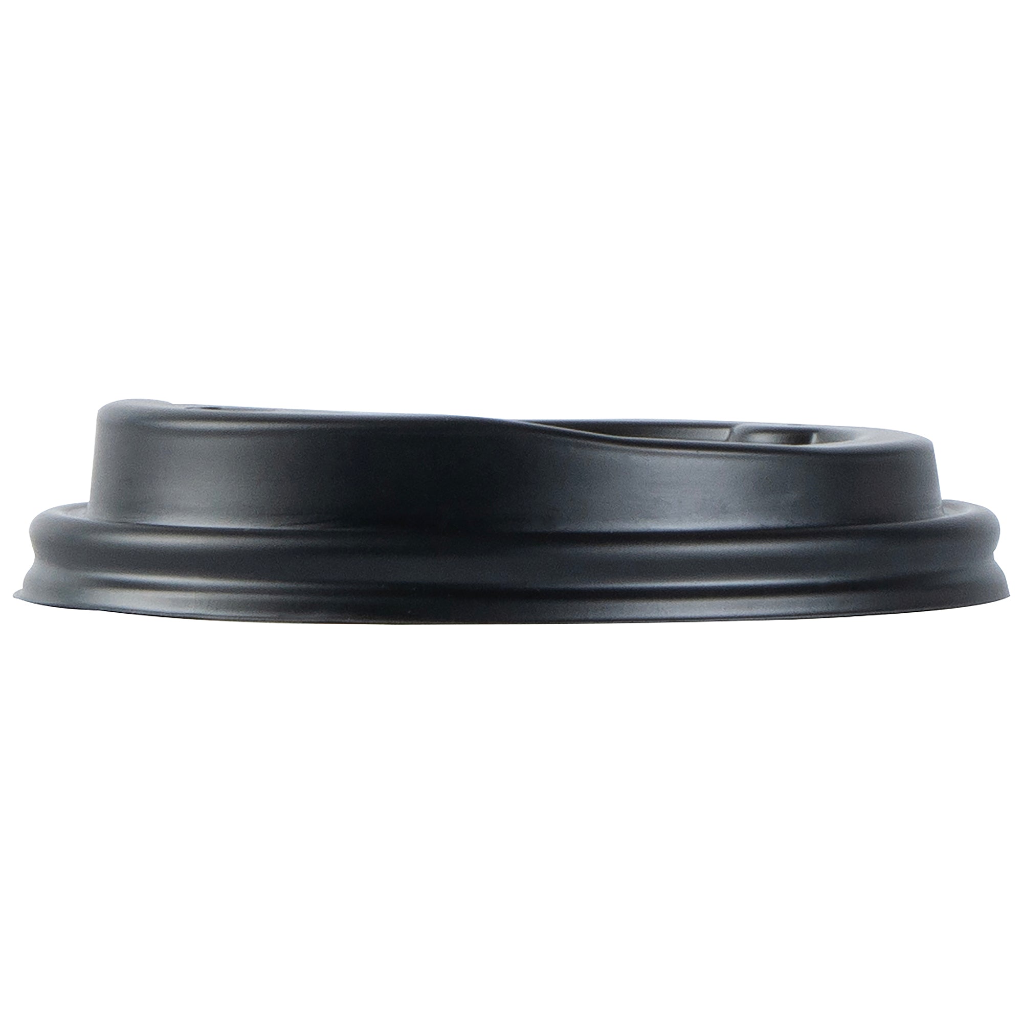 Restpresso 16 oz Green and White Stripe Paper Single Wall Coffee Cup - with Black Lid - 3 1/2"x 3 1/2"x 5 1/2" - 400 count box