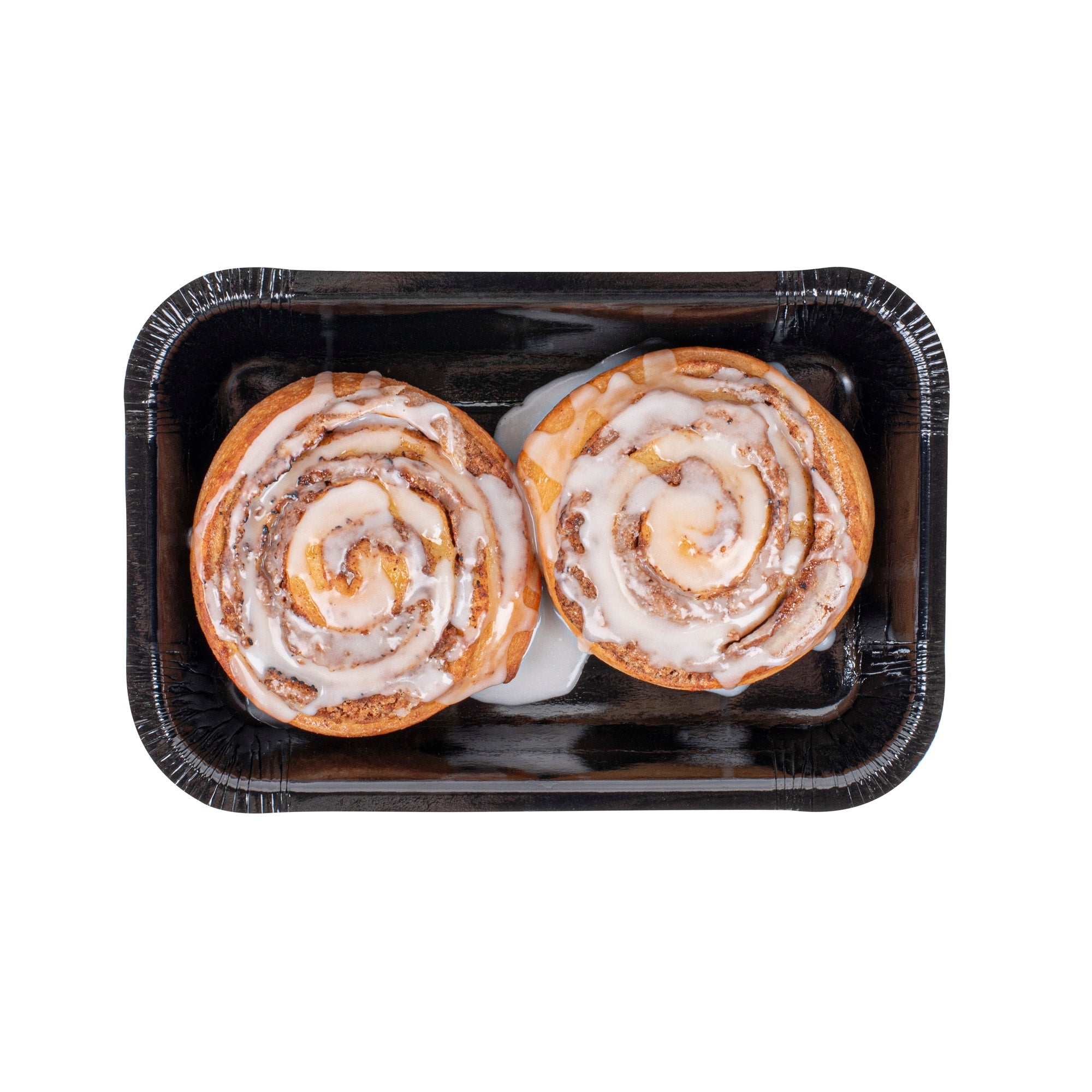 Pastry Tek 24 oz Rectangle Black Paperboard Tray - Oven-Safe - 8 1/4" x 5 1/2" x 1 1/2" - 100 count box