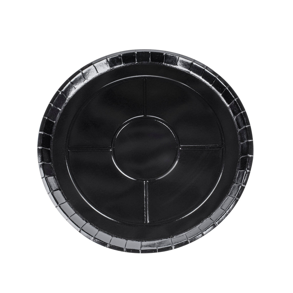 Eco Pie Round Black Paperboard Pizza Tray - Oven-Safe - 16" - 50 count box