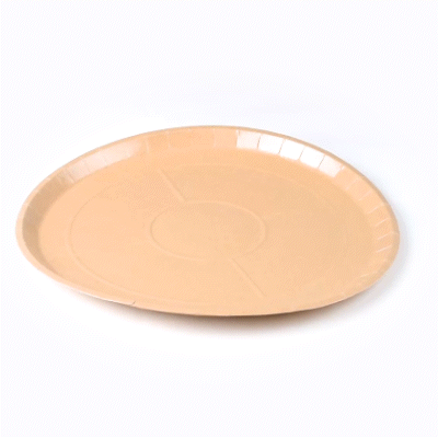 Eco Pie Round Kraft Paperboard Pizza Tray - Oven-Safe - 16" - 25 count box