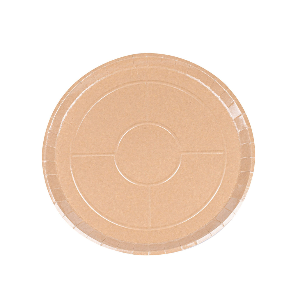Eco Pie Round Kraft Paperboard Pizza Tray - Oven-Safe - 16" - 50 count box