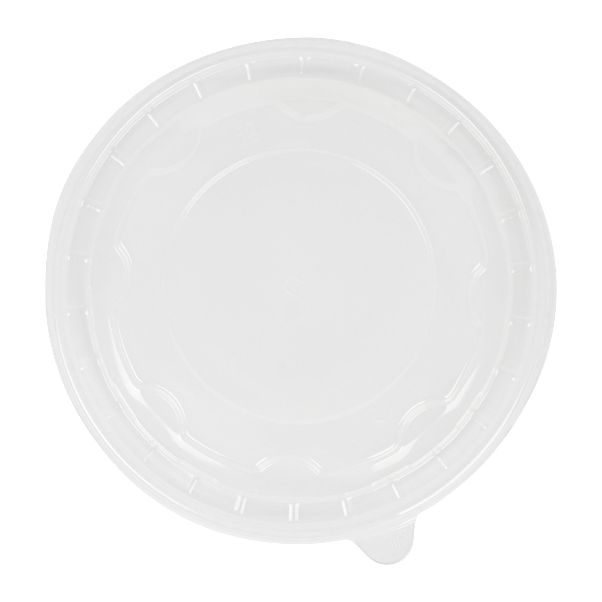 Bio Tek Clear Plastic Take Out Container Lid - Fits 22, 37 and 42 oz Containers - 200 count box