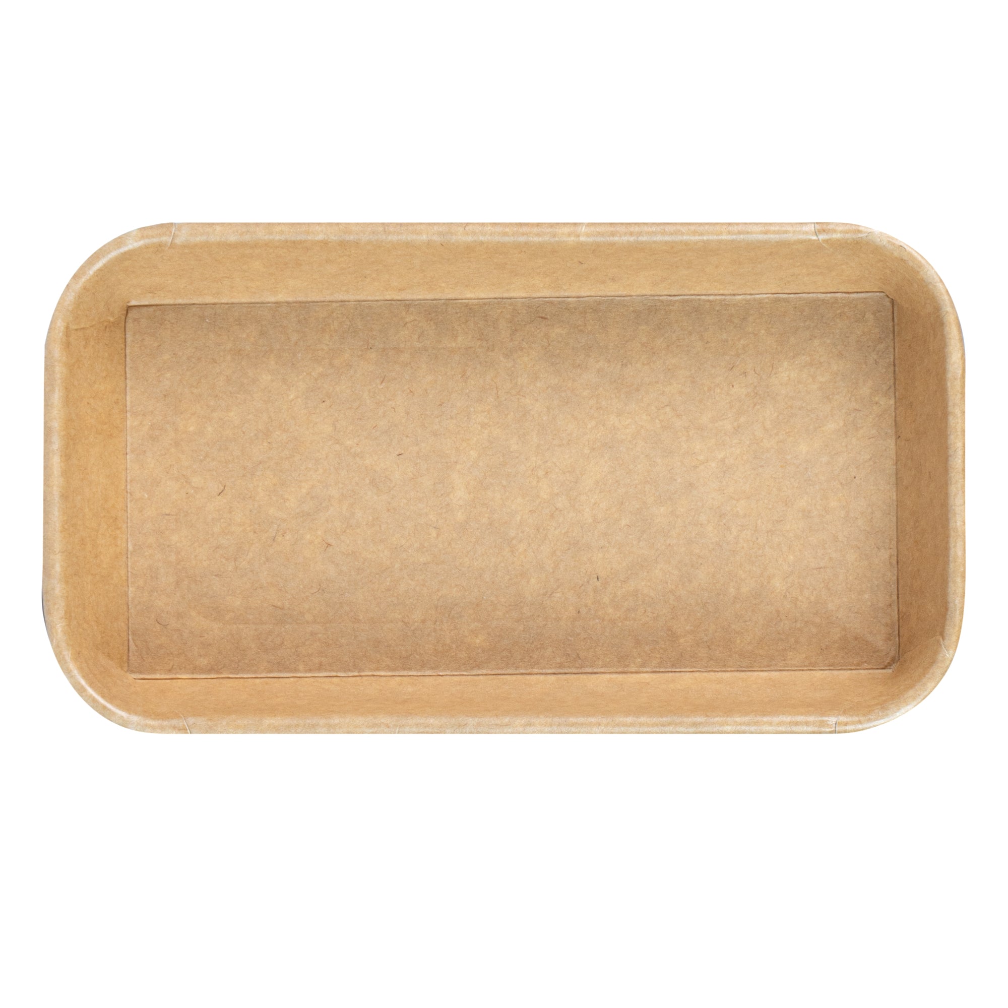 Matsuri Vision 6 oz Rectangle Kraft Paper Sushi Container - 6 1/4" x 3 1/2" x 1" - 50 count box