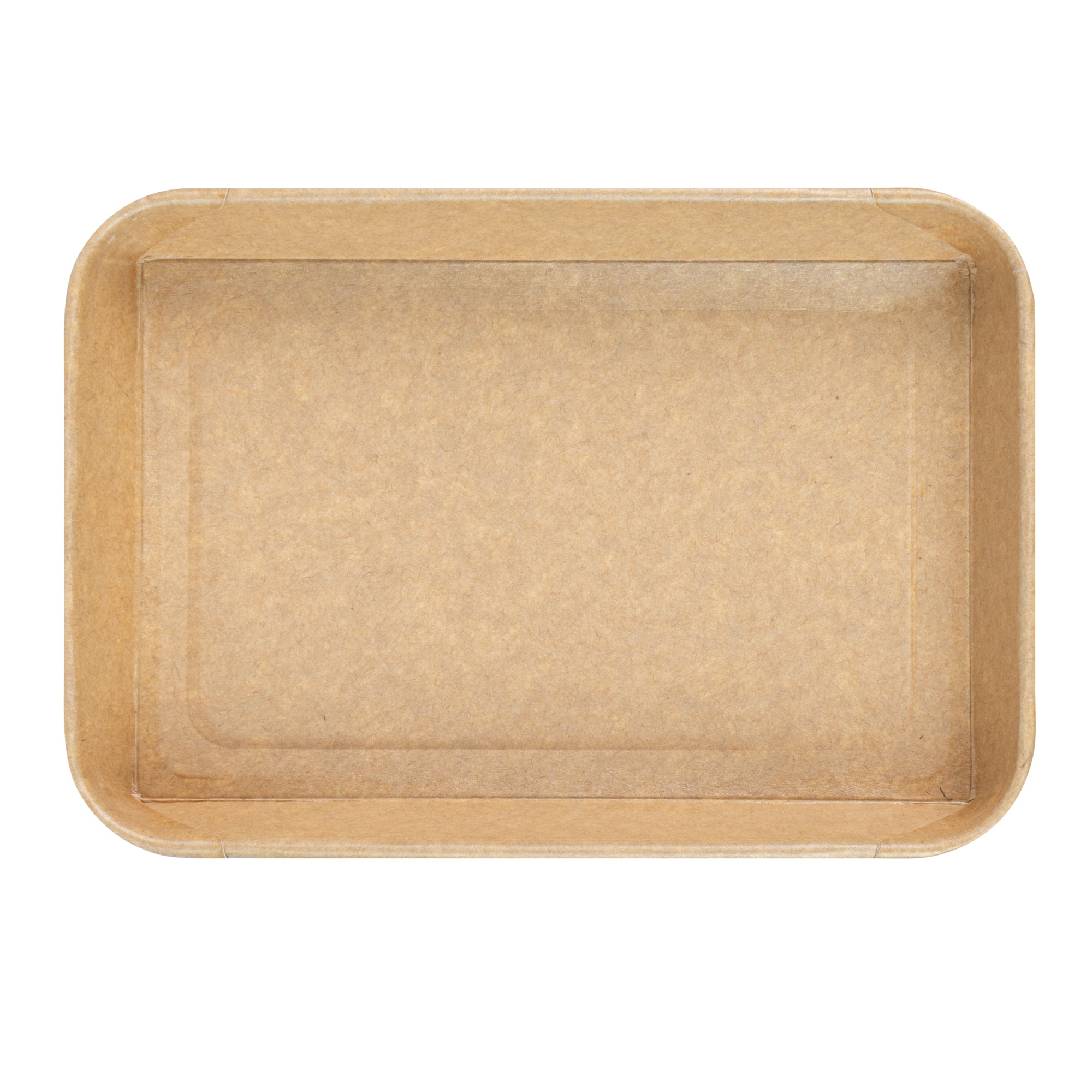 Matsuri Vision 11 oz Rectangle Kraft Paper Sushi Container - 7 1/4" x 5" x 1" - 50 count box